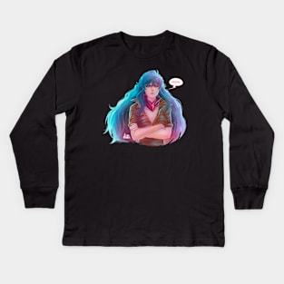 "Darling!" - Lum Sticker Kids Long Sleeve T-Shirt